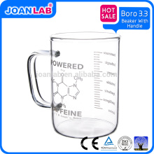 Taza del vaso de cristal de Pyrex del LABORATORIO de JOAN